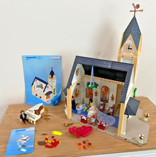 RARE Playmobil Wedding Church Bride/Groom Set LOT 4296 AND 4309 Grand Piano Set picture