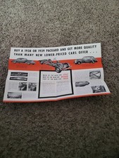 Vintage 1938-39 Packard Brochure  Cool Mc Cook Nebraska picture