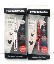 Lot Of 2 Tweezerman Mickey/Minnie Mouse Slant Tweezer, Full size, New In Box picture