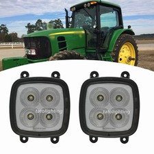 2PCS LED Front Work Lights For John Deere 6030 7030 Series Tractors 6230 7130 picture