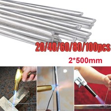 20-100Pcs Multi-Purpose Low Temp Aluminum Flux Cored Welding Rods Wire New picture