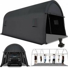 Carport 12'x20'/10x20/10x15' Heavy Duty, Portable Garage, Carport Canopy Outdoor picture