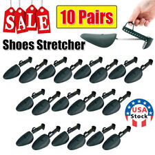 10 Pairs Men Adjustable Practical Green Plastic Shoe Tree Shaper Shoe Stretcher picture