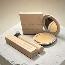 The Original No Makeup Makeup LIGHT MEDIUM Foundation & Brush FlexShade Damaged picture