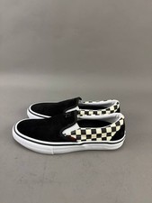 Vans x Thrasher Slip-On Pro Shoe Black Checkboard Black Mens Size 9 picture
