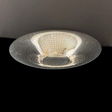 Alessi Stainless Steel Fruit Bowl Made Italy Francesca Amfitheatrof Modern 17” picture