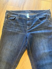 Maurices womens jeans Y2k dark wash size 20 regular picture