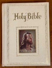 Vtg 1978 Holy Bible KJV Regency Sallman Cover Family Record  Lamesa Tx picture