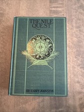 The Nile Quest (1903) by Sir Harry Johnston Antique Hardcover picture