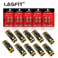 LASFIT 10x T10 194 2825 LED Light Bulb 168 White Super Bright Canbus Error Free picture