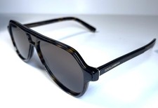 NEW Dolce & Gabbana Brown Aviator DG4355 Sunglasses + Case Unisex picture