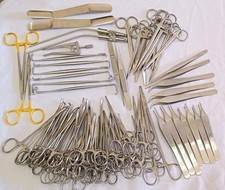 Professional 72-Piece Plastic Surgery Kit - High-Quality Stainless Steel picture