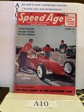 Vintage Speed Age Magazine December 1955 picture