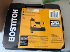 NEW Bostitch SB-2IN1 Brad Nailer / Finish Stapler Combo Kit, Hard Case. RED007 picture