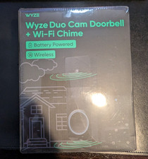 Wyze Wireless Duo Cam Doorbell, Battery,  2 Cameras, 2-Way Audio, Night Vision picture