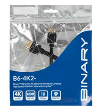 NEW Black Binary™ B6 Series 4K Ultra HD High Speed HDMI® Cable B6-4K2-4 4M picture