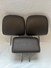 13-17 INFINITI JX35 QX60 REAR 2ND ROW HEADREST SET COMPLETE BROWN LEATHER OEM picture