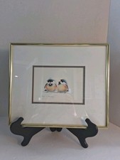 Vtg OOAK Watercolor Painting 