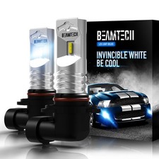 BEAMTECH H10 Fog Light Bulb,CSP Chips 6500K H10(9140/9145), XENON WHITE picture