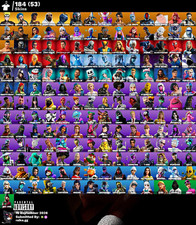 Send me message for info 184 skin exclusives skin picture