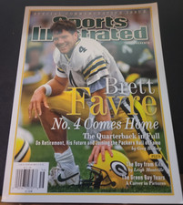 SPORTS ILLUSTRATED BRETT FAVRE SPECIAL COMMEMORATIVE ISSUE Like New picture