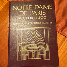 Easton Press Notre-Dame de Paris Victor Hugo Leather Illus Bernard Lamotte 1983 picture