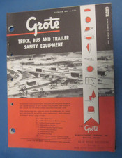 1965 Grote catalog Truck, Bus and Trailer Safety Equipment Catalog picture