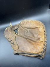 Vintage 1930s MLCo Sam Leslie New York Giants First Base Mitt Pre-War Baseball picture