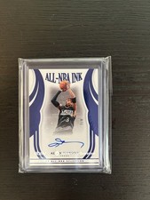 Panini 2024-25 Flawless Allen Iverson 76ers All-NBA Ink Hard Auto 3/8 picture