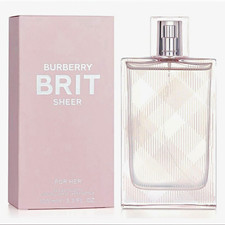 Burberry Brit Sheer For Her Eau de Toilette Spray, Regular Size 3.3 fl oz picture