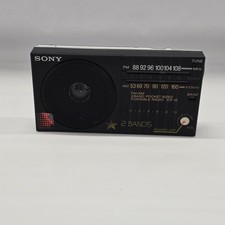 Vintage Sony ICF-12 AM/FM Portable Radio Tested & Working picture
