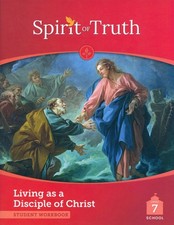 VGC Used Spirit of Truth Living as a Disciple of Christ Student Workbook Grade 7 picture
