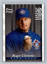 Roger Clemens 1997 Donruss Studio Silver Press Proof Parallel #17 /1500 picture