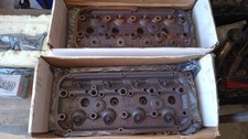 Pair Of 1955 Chrysler 331 Cubic-Inch Hemi Cylinder Head 1556157-1 picture