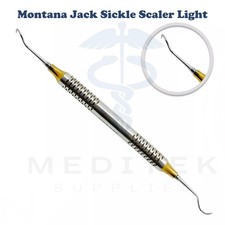 Periodontal Montana Jack Sickle Scaler Light Double Ended Dental Instruments picture