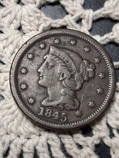 1845 Large Cent Lot#0134 picture