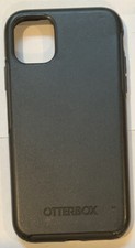 NICE USED BLACK OtterBox SYMMETRY SERIES CASE APPLE iPhone 11 picture