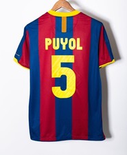 Classic Retro 2010/11 Barcelona S/S Jersey #5 Puyol picture