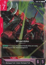 Gundam War TCG Newtype Rising Shamblo GD01-047 picture
