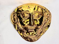 Mask of Agamemnon, Troy, Gold Plated, Signed, Numbered, Limited Edition picture