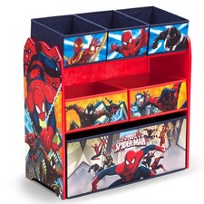 Delta Children Multi-Bin Toy Organizer, Marvel Spider Man picture
