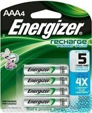 Energizer AAA Rechargeable Batteries 4 Pack picture