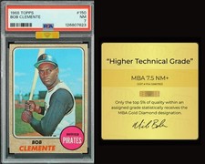 1968 Topps Roberto Clemente #150 PSA 7, MBA GOLD  Dead Centered Beauty  picture