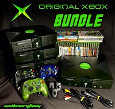 Original Microsoft Xbox Console BUNDLE Serviced - Games/Controller/Accessories picture