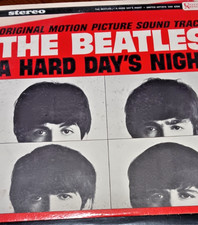 Beatles A HARD DAYS NIGHT UAS 6366 United Artists VG+ picture