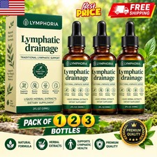 Lymphoria Lymphatic Drainage Drops Herbal Liquid Lymph Support Wellness Tincture picture