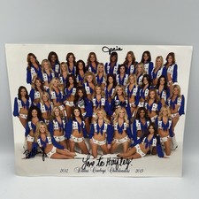 Dallas Cowboys Cheerleaders 2012-2013 Team Photo Signed Autographed 8.5x11.5 picture