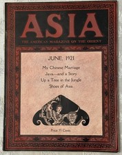 Asia American Magazine Orient June 1921 picture