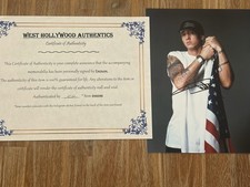 EMINEM autographed 8x10 photo, signed, authentic, Slim Shady, COA picture