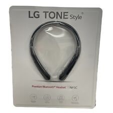 *Distressed PKG* LG TONE NP3C Wireless Stereo Headset with Retractable Earbuds picture